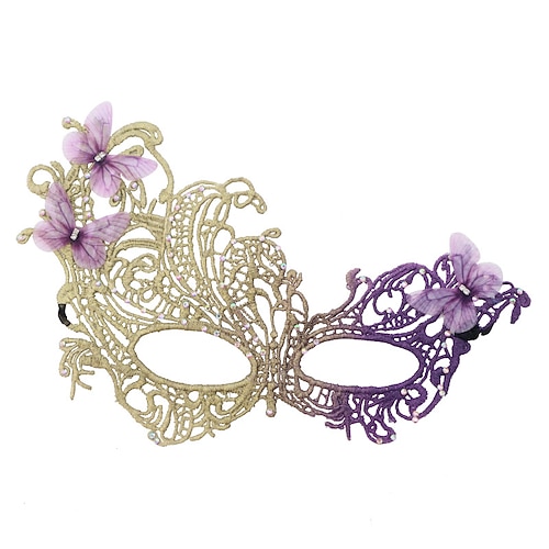 Hexe Halloween Maske Venezianische Maske Karnevalsmaske Halloween Erwachsene Damen Halloween Karneval Karneval Party Maskerade Einfache Halloween-Kostüme Verkleiden Image