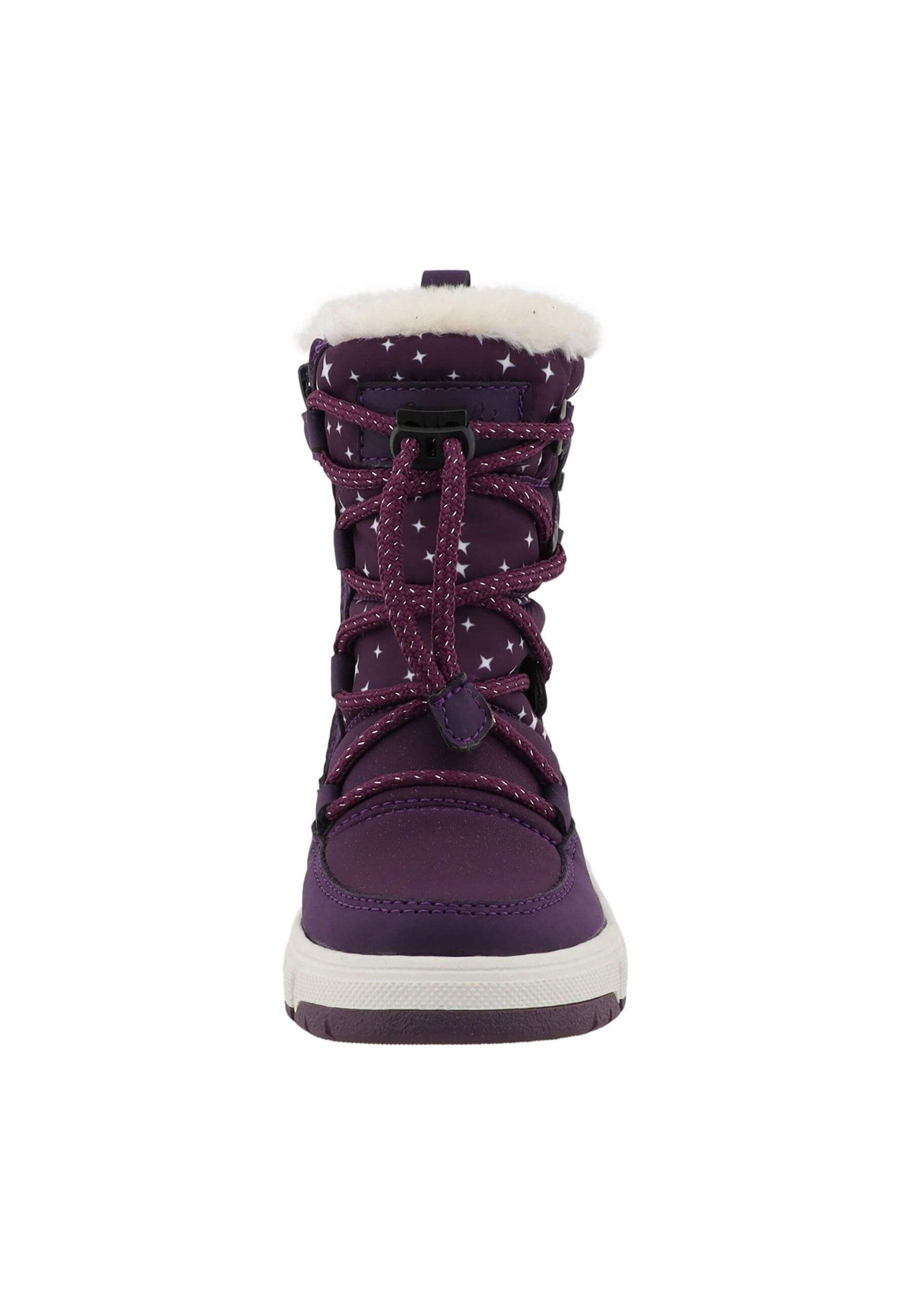 Stiefel LURCHI "Lurchi Viona-TEX", Damen, Gr. 30, lila, Polyurethan, Schuhe Stiefel