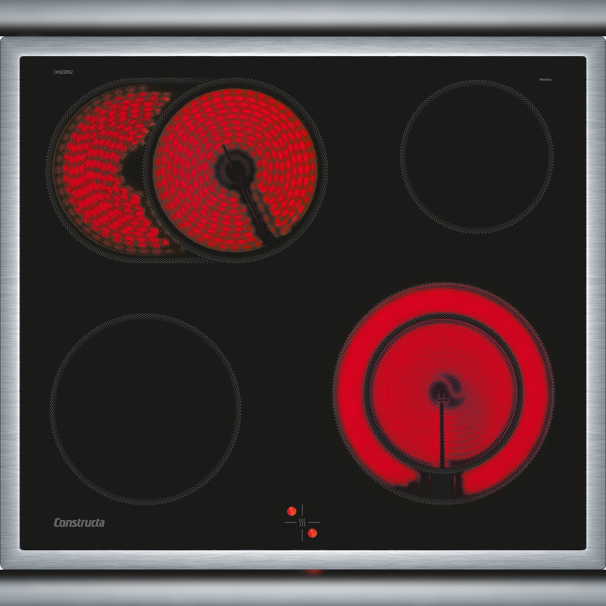 Constructa CM323052, Elektro-Kochfeld 60 cm Herdgesteuert Image