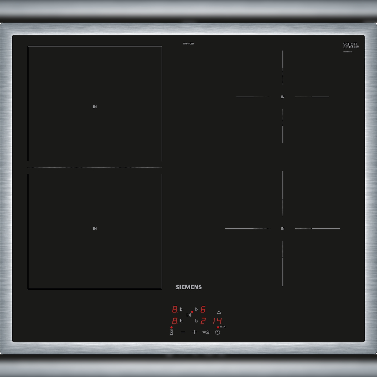 Siemens Induktion Kochfeld EM645CSB6E Autark 60 cm Image