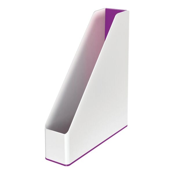 Leitz Stehsammler »WOW Duo Colour« DIN A4 Viola, 7.3x31.8x27.2 cm Image