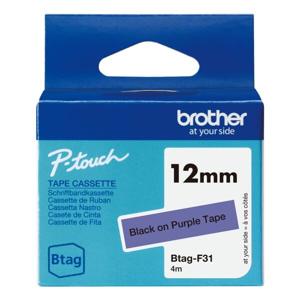 Brother Schriftband »Btag« 12 mm x 4,0 m lila, 1.2 cm Image