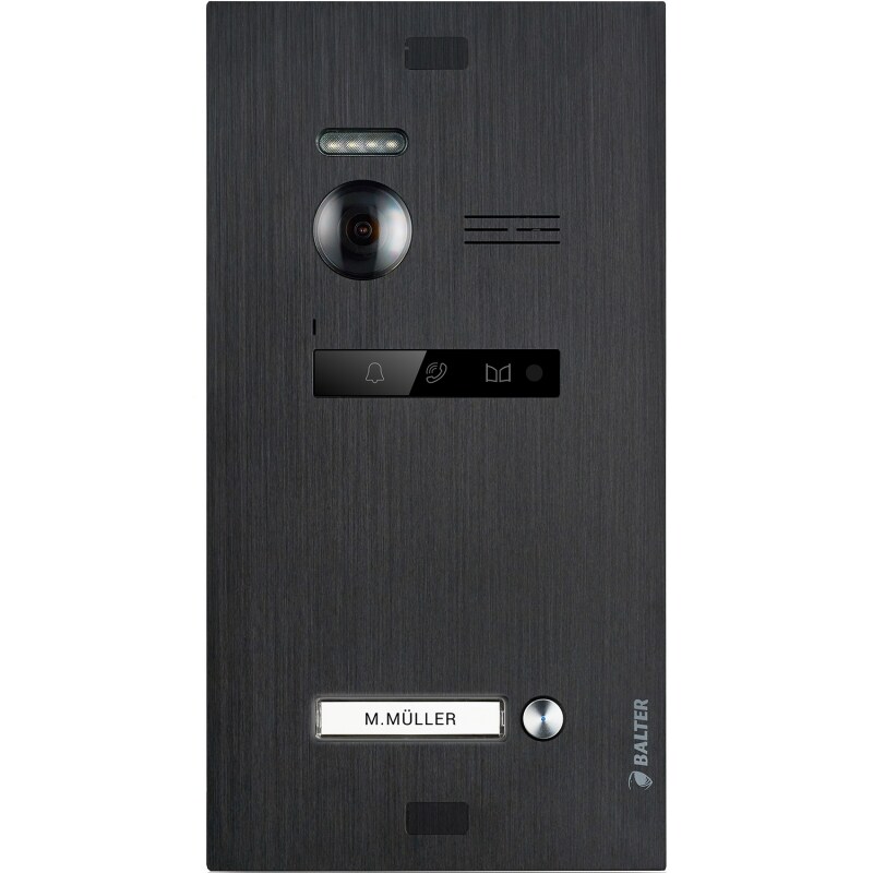 Balter Home Balter Evo HD Türstation 1 Familienhaus Schwarz Image