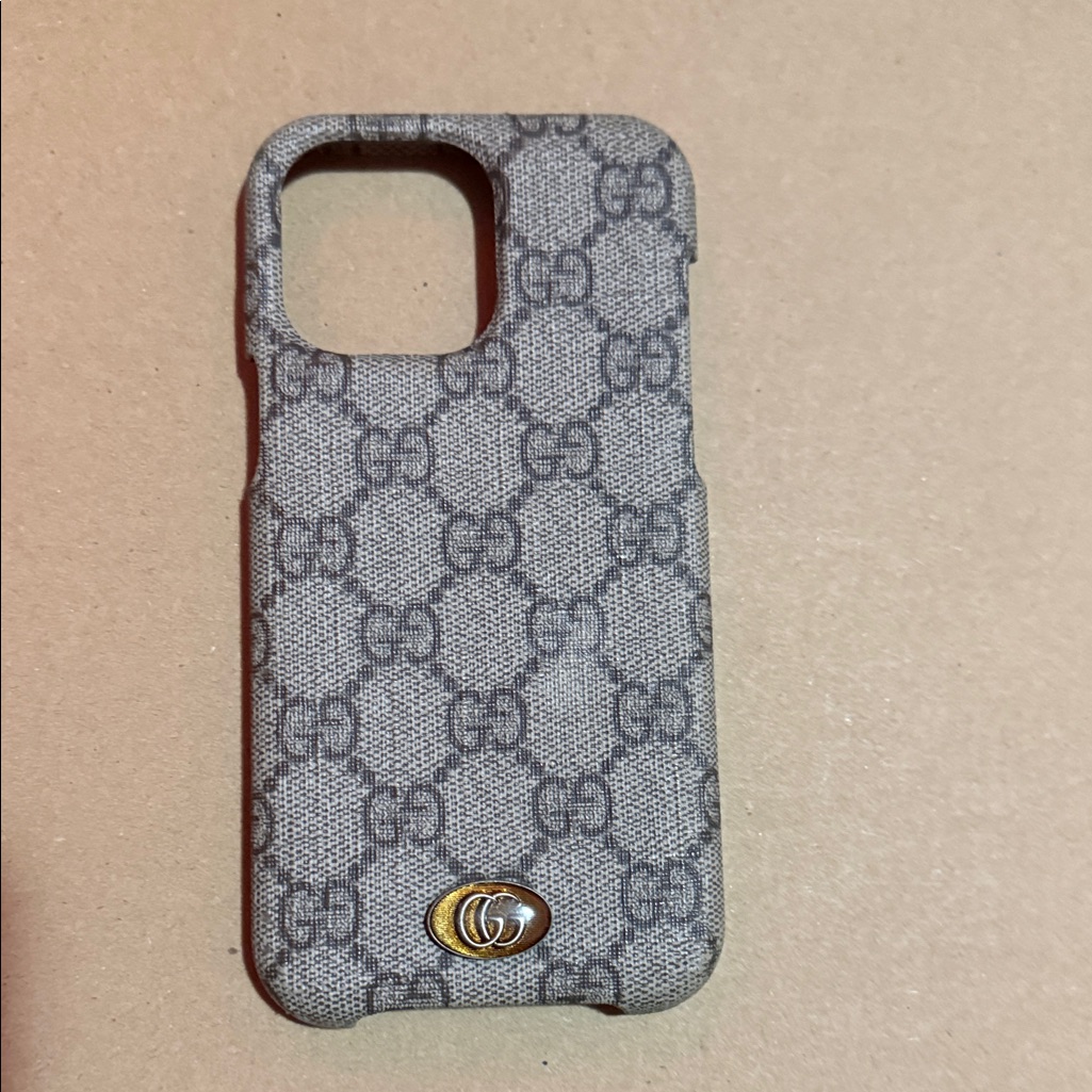 Gucci Cell Phones & Accessories | Designer Gray Phone Case | Color: Gray | Size: Os