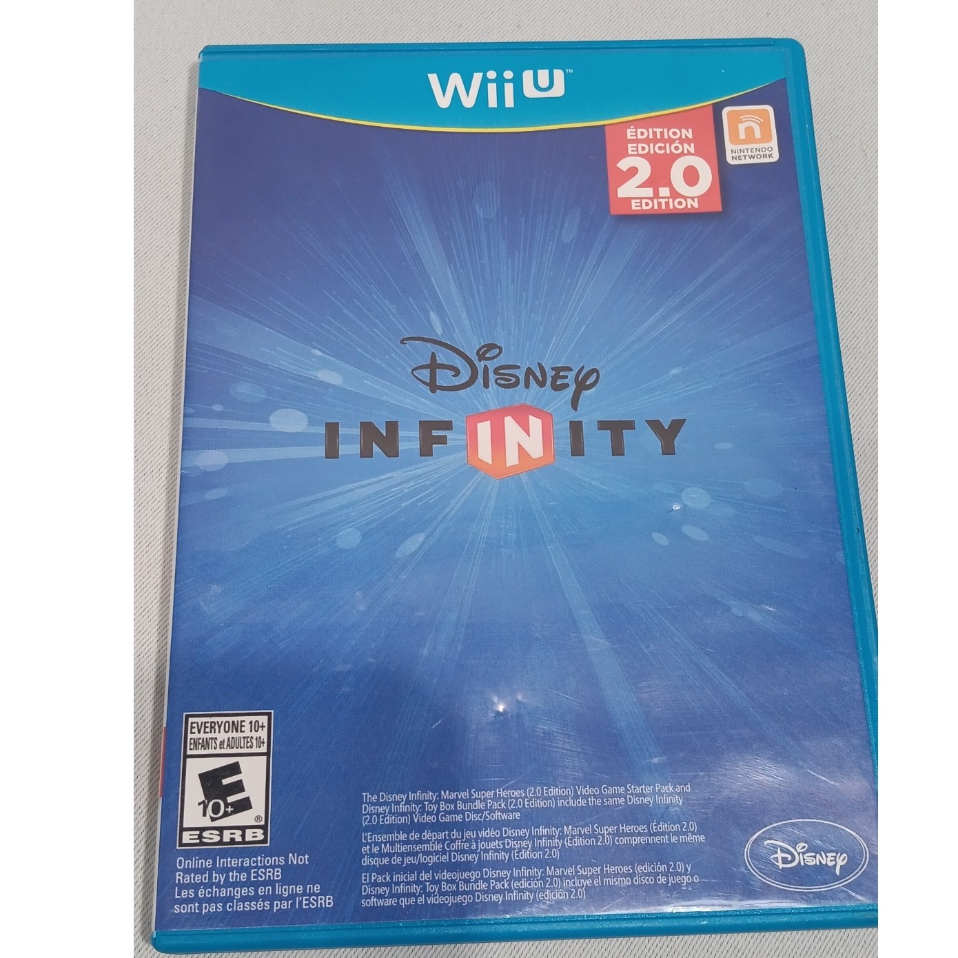 Disney Video Games & Consoles | Disney Infinity Marvel Super Heroes 2.0 Edition Video Game For Wii U | Color: Blue | Size: One Size