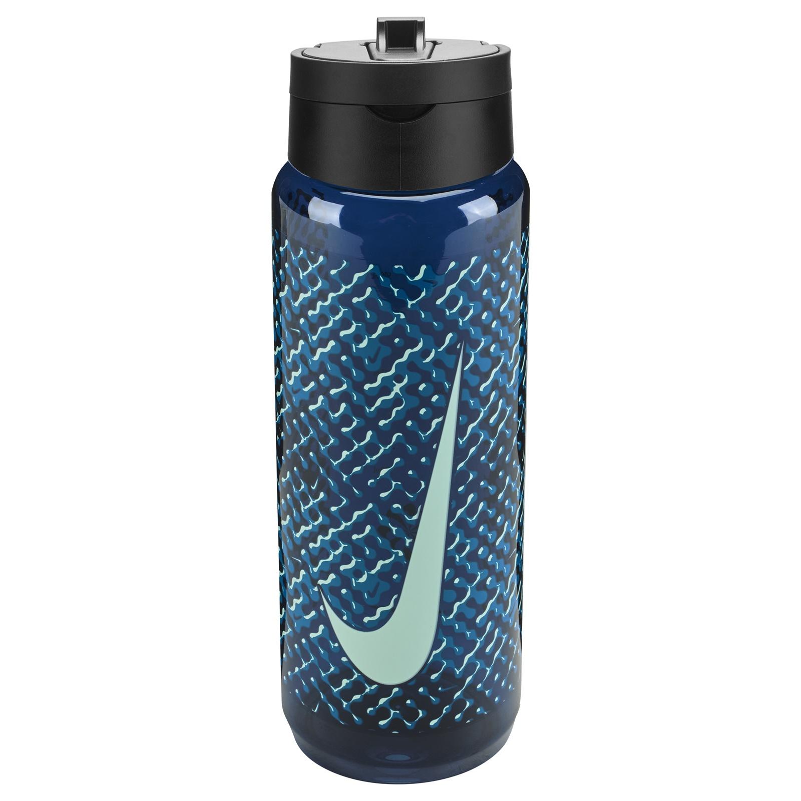 Nike Renew Recharge 680ml Straw Bottle (transparent Blue) - Medium Blue - One Size | Nike Sale | Discount Designer Brands
