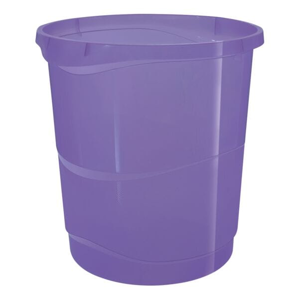 Esselte Papierkorb »Colour'Breeze« 14 L Violett, 28.7x30x30.8 cm Image