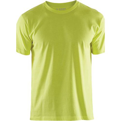 T-shirt Jaune Fluorescent Taille L - Blaklader