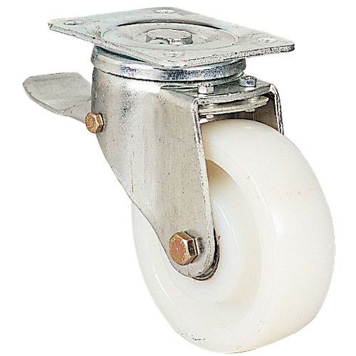 Roulette Polyamide Pivotante Avec Frein Diam 150mm - Blickle