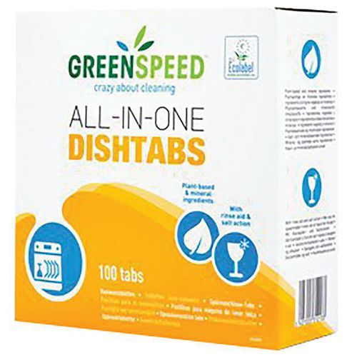 Tablettes Lave Vaisselle (x 100) - Greenspeed