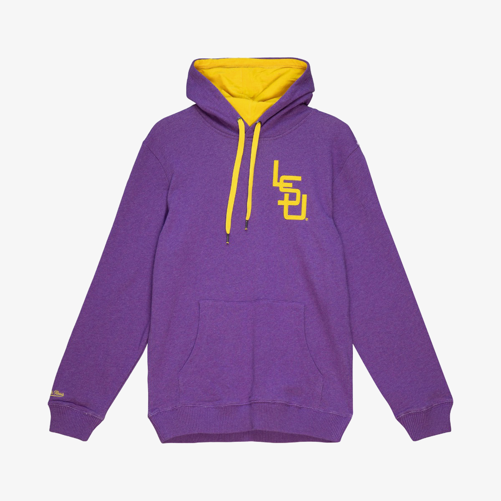 LSU Tigers Mitchell & Ness Klassischer French Terry Hoodie Image