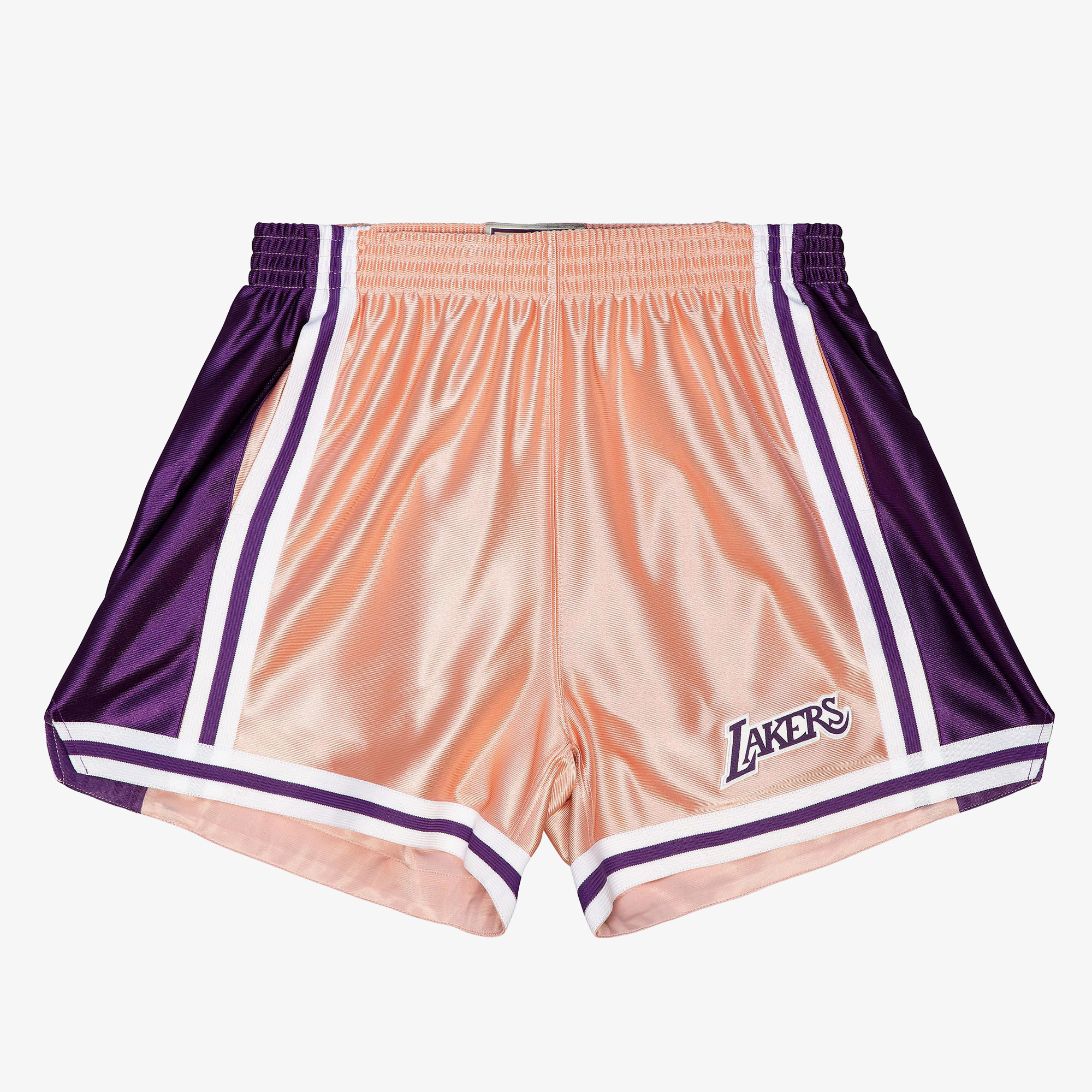 Los Angeles Lakers Mitchell & Ness Damen-Shorts zum 75. Jubiläum Image