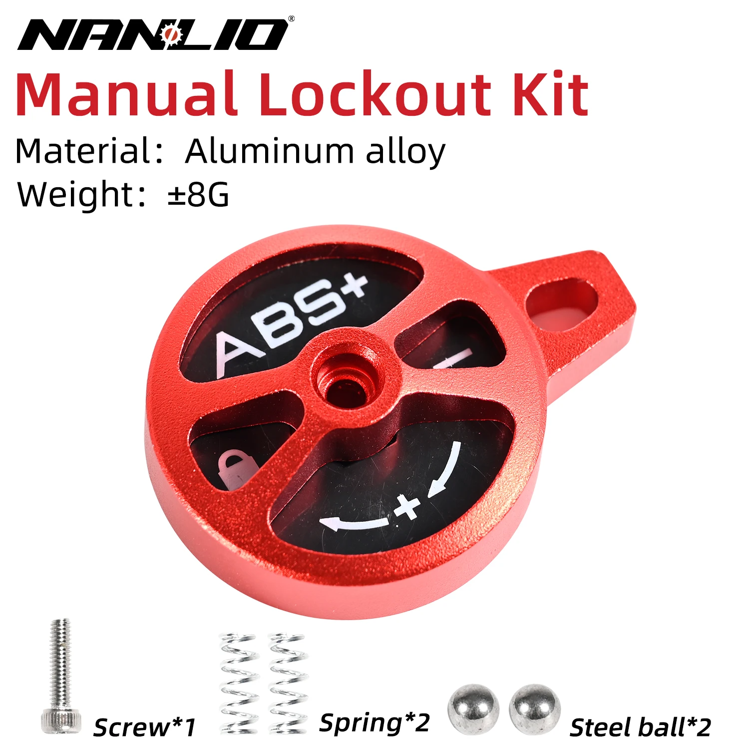 Nanlio Fahrrad-Federgabeln, Reparaturteil, Öldämpfungsstange, 26/27,5/29 legierter Stahl, manuelle Fernbedienung, Zubehör ersetzen Image