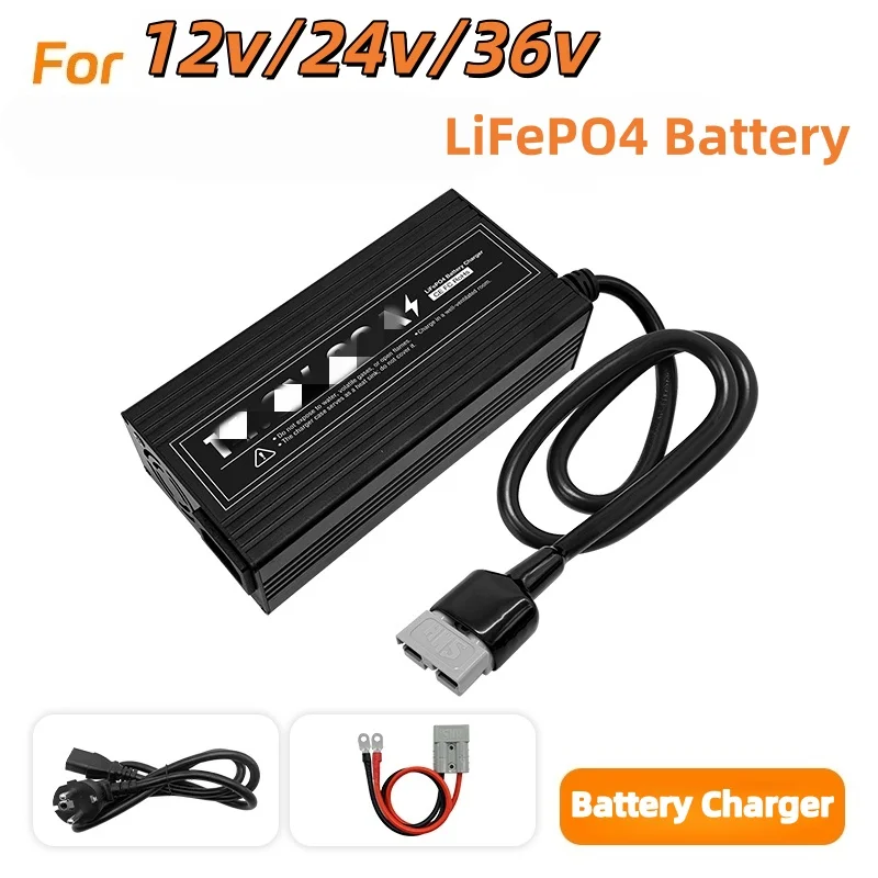 14,6 V 29,2 V 43,8 V 10 A/20 A/30 A LiFePO4-Akkuladegerät für 12 V, 24 V, 36 V Lifepo4-Akku Image