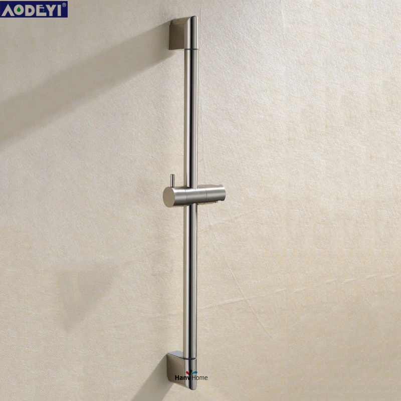 Edelstahl und ABS gebürstetes Nickel, neues Design, Schiebestange, Duschstange und Duschkopfhalter, Badezimmerstange
