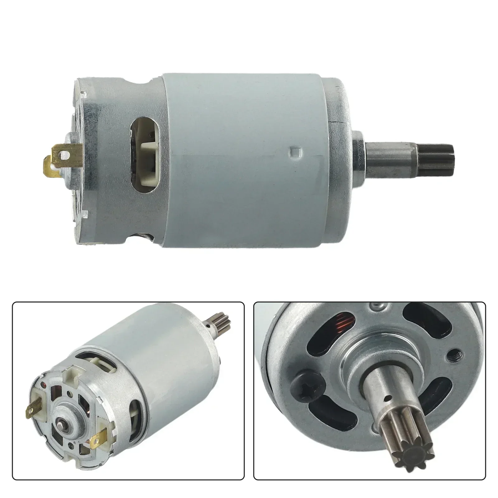 DC 18V 8 Zähne Motor RS-550VD-6532 H3 Ersatzteile für WORX 50027484 WU390 WX390 WX390.1 Zubehör für elektrische Bohrmaschinen und Elektrowerkzeuge Image