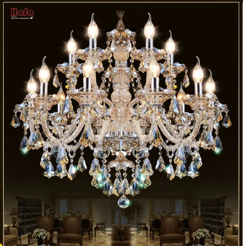 Moderne Kristall Kronleuchter Wohnzimmer lustres de cristal Dekoration Tiffany Anhänger und Kronleuchter Hause Beleuchtung Innen Lampe
