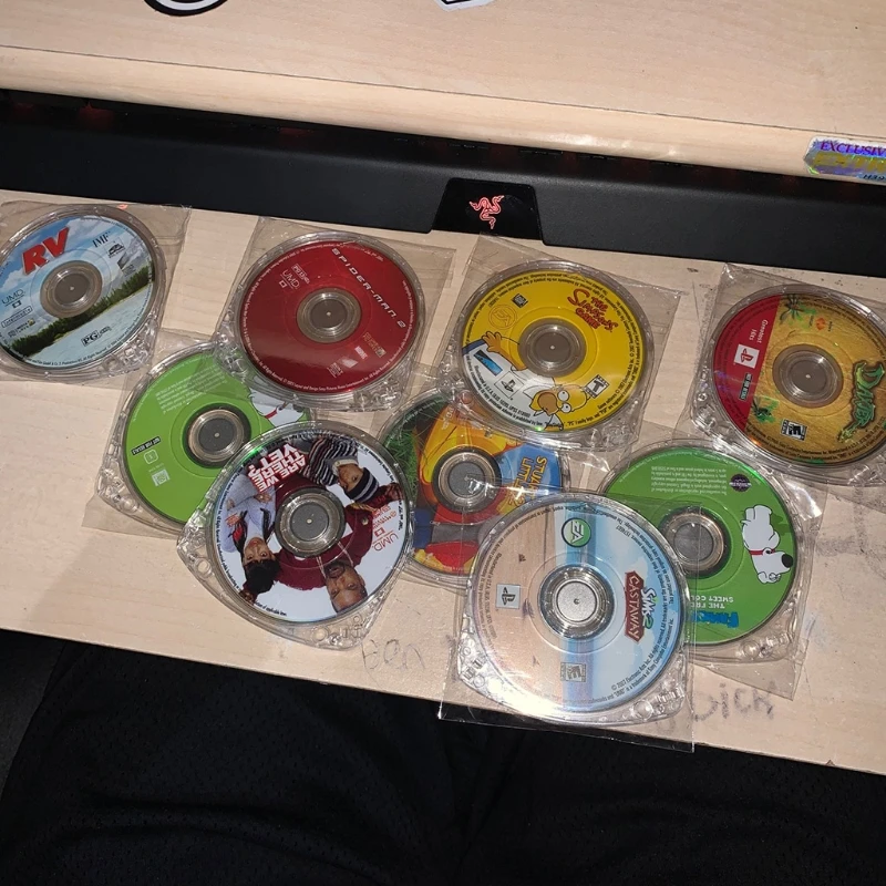 Kristallklare Gehäuseschale, Ersatz-UMD Game Disc-Aufbewahrungshülle für PSP 1000 2000 3000 Image