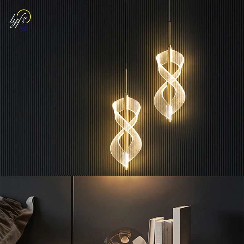 Moderne LED Anhänger Lichter Innen Beleuchtung Hängelampe Hause Schlafzimmer Nacht Wohnzimmer Esstische Dekoration Nordic Licht