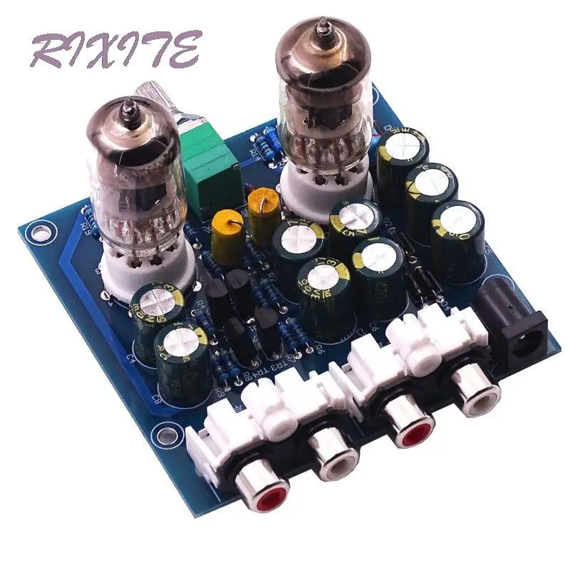 6J1/6J2 Rohr Verstärker Audio bord Amplificador Vorverstärker Audio Mixer 6J1 Ventil Vorverstärker Galle Puffer Diy Kits Image