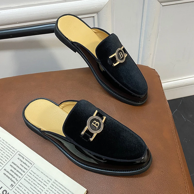 Neue schwarze Herren Sandalen Kleid Schuhe Geschäfts leute Sommers andalen versand kostenfrei Herren schuhe