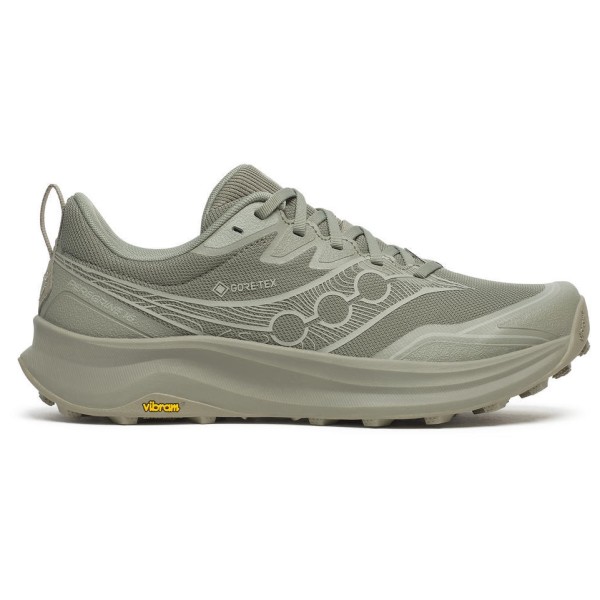 Saucony - Peregrine 16 GTX - Trailrunningschuhe US 14 | EU 49 oliv/grau