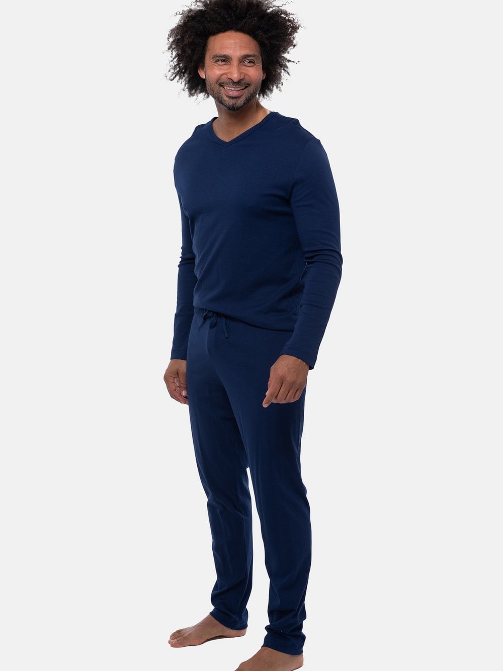 Mey Schlafanzug Herren marine, L Image