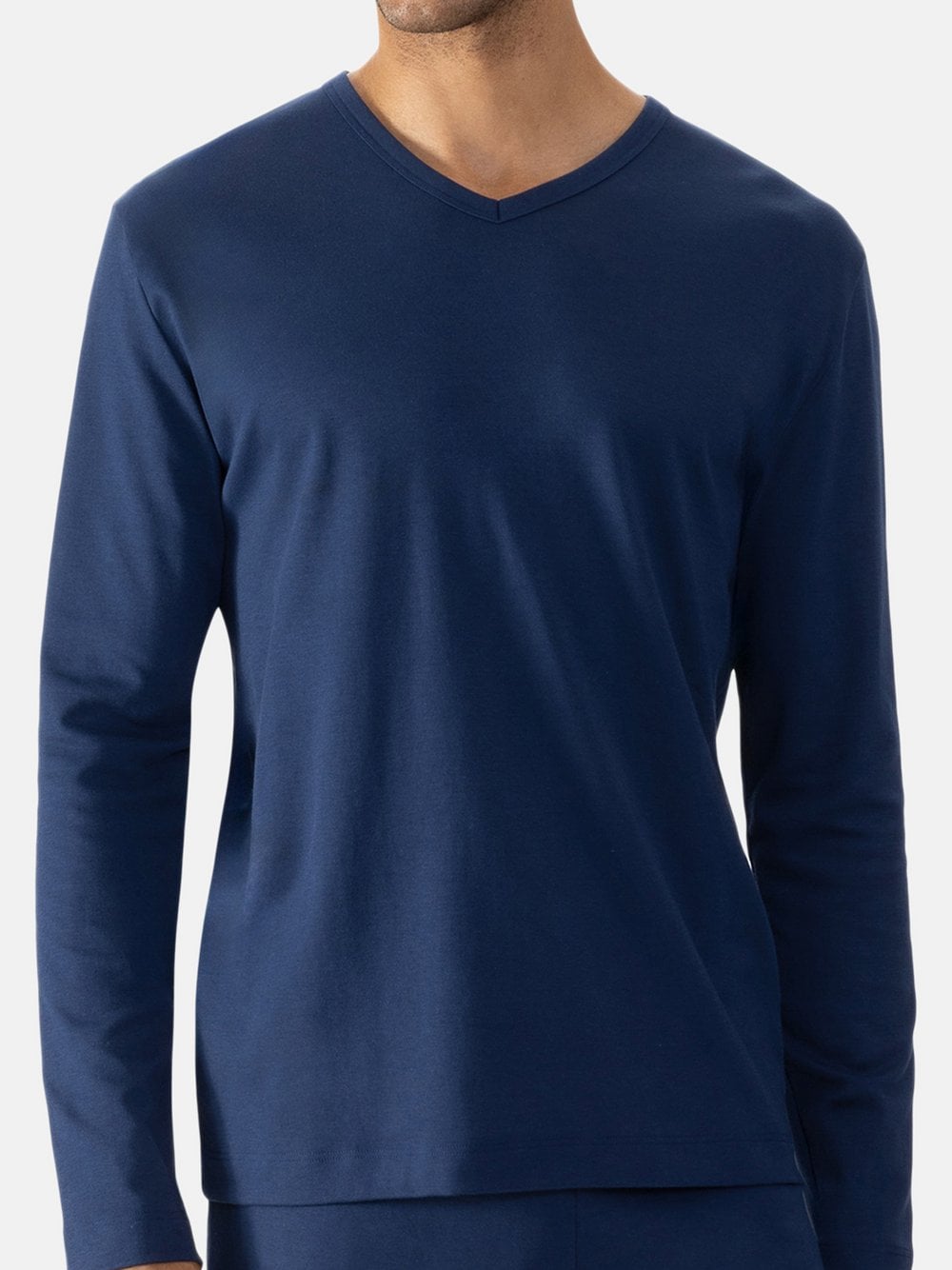 Mey Schlafanzug Oberteil Herren marine, M Image