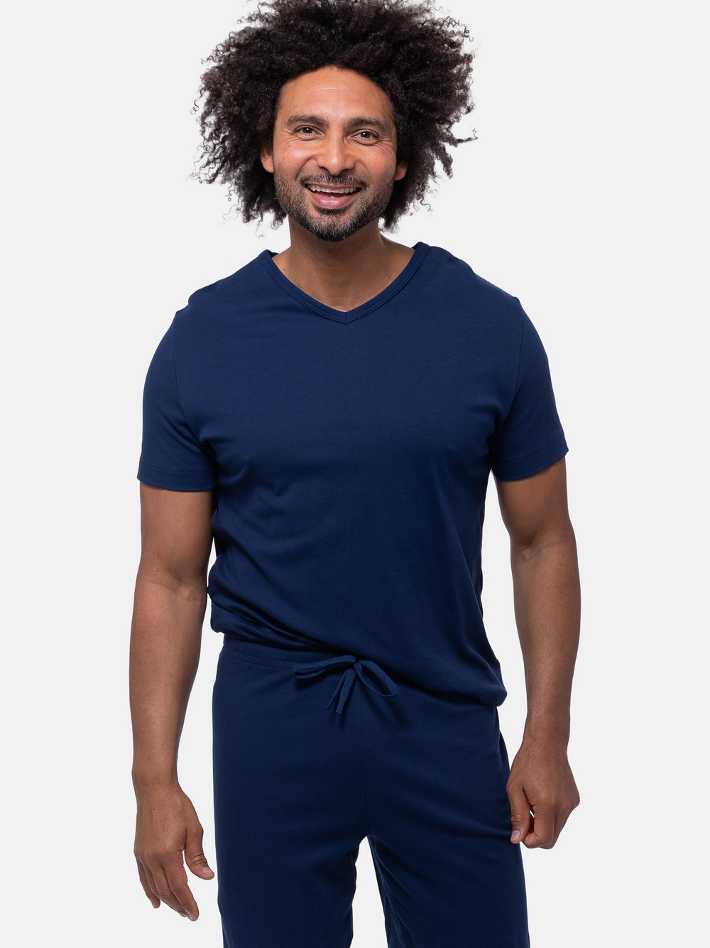 Mey Schlafanzug Herren marine, L Image