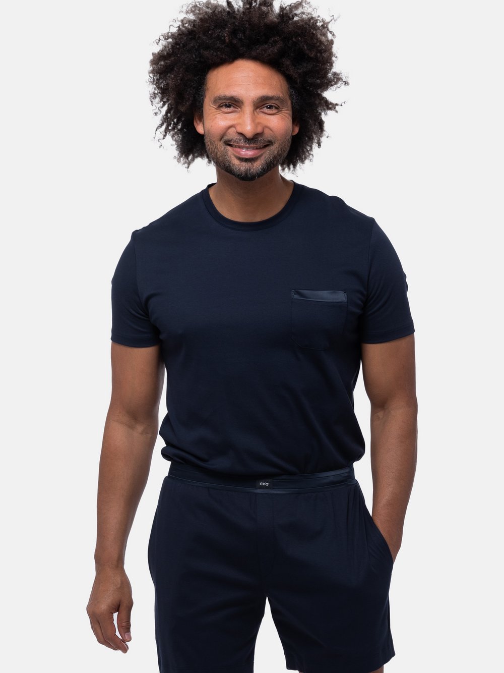 Mey Schlafanzug Herren blau, XXL Image