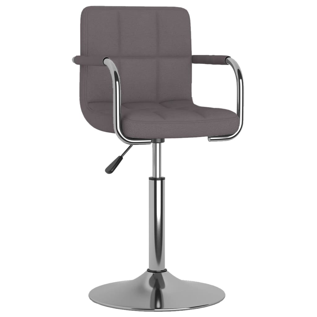 vidaXL Barhocker Taupe Stoff Image