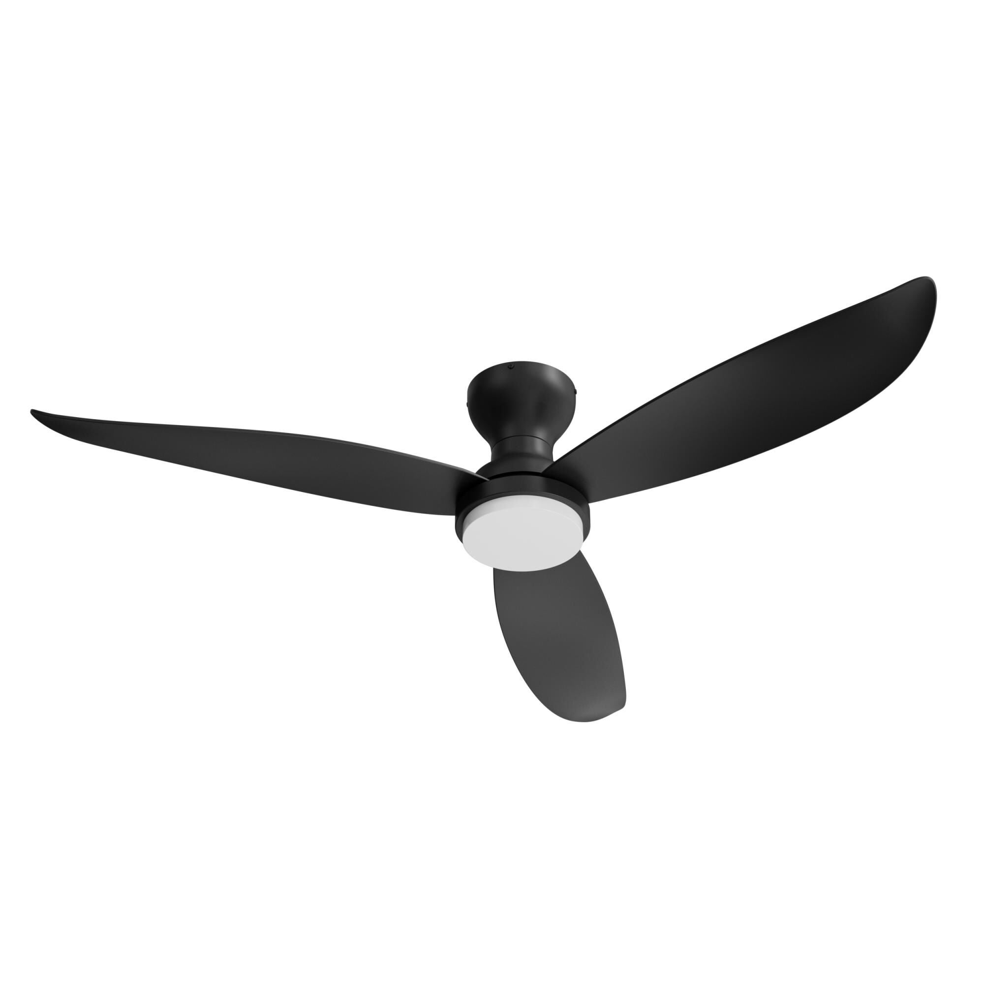 AFX Lighting Banks 52 Inch Ceiling Fan with Light Kit - BNKN523LDCBKBK-RC