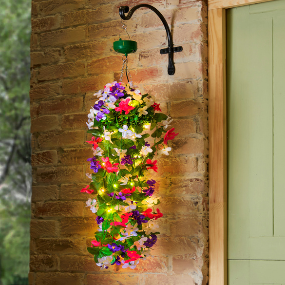 Solar-Deko Hängeblumen Image