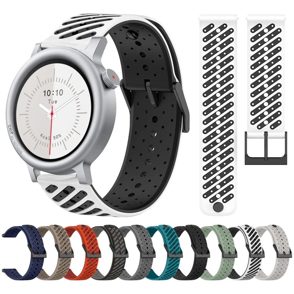 22 mm Armband für CMF BY NOTHING Watch 3 Pro Smart Watch Silikonarmband für CMF Watch Pro 2 Ersatzarmband Image