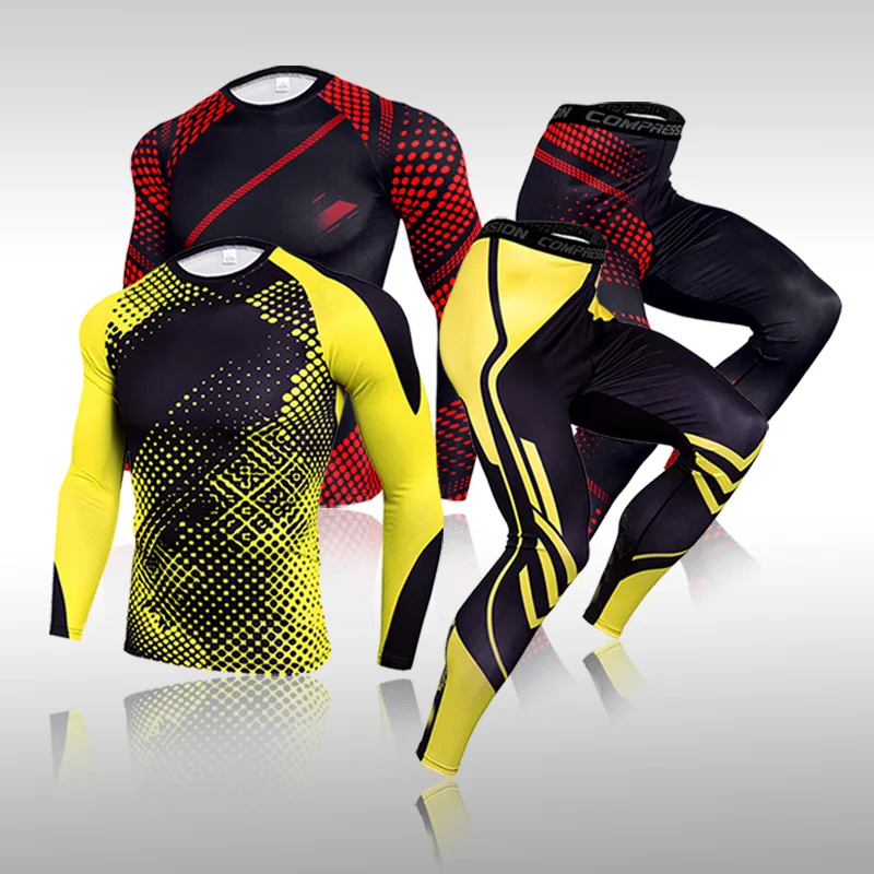 Ensemble thermique respirant pour homme, sous-vêtements de Ski, T-shirt et pantalon de sport de plein air, Ski, Snowboard, hiver