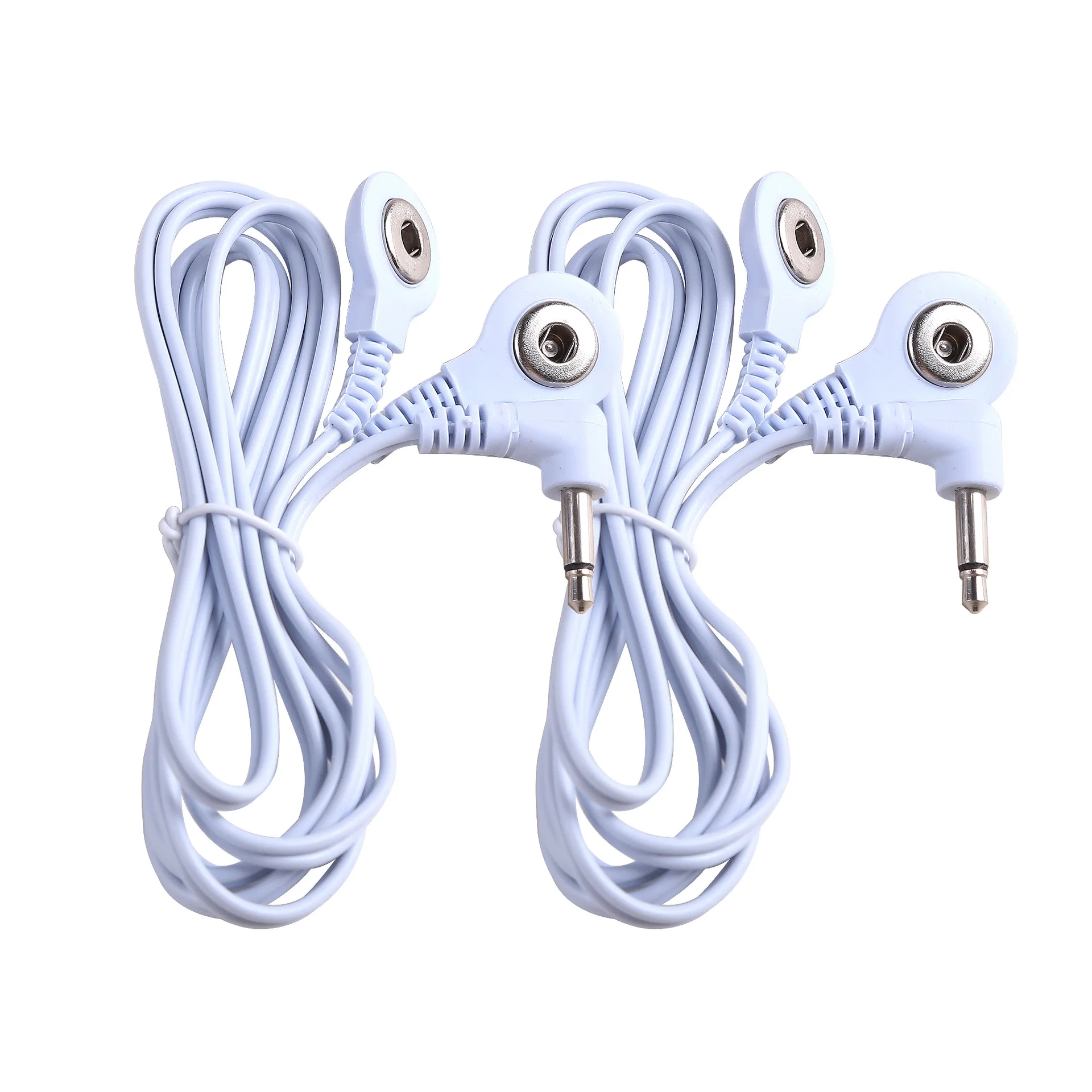 2/4 Weg 3,5mm Stecker Drähte Für Zehn Massage Elektrische Muskel Stimulator Elektrode Kabel Linie Draht Für Elektroden Pads