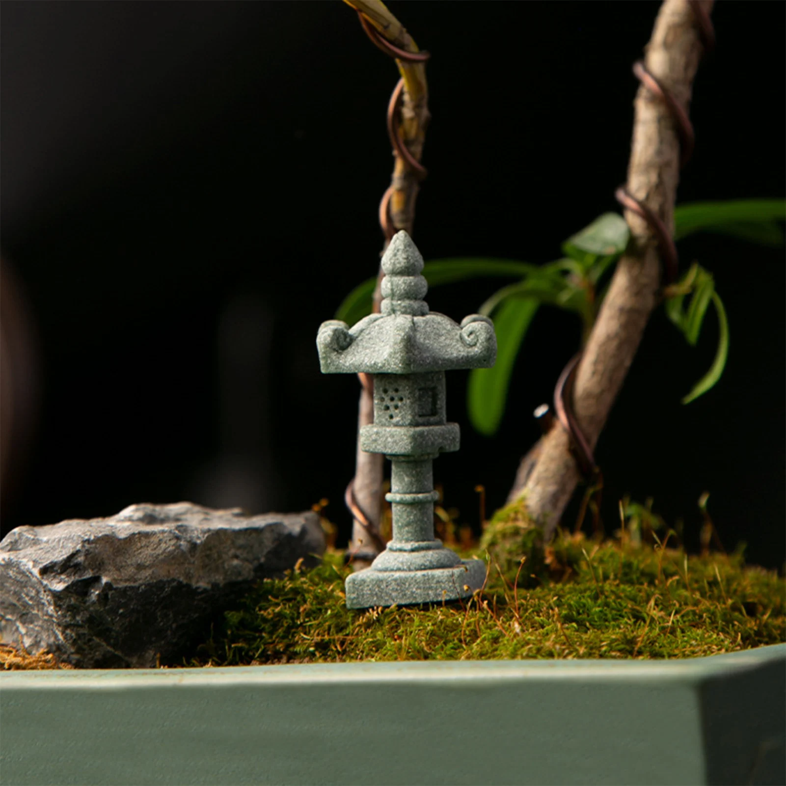 Laterne Garten Statue Tisch Kunst Home Raumdekoration für Blumentopf Hausgarten Hof Image