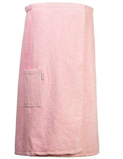 Sauna Kilt Ladies|A & R Textile Group B.V.|Light Pink|85 x 170 cm Image