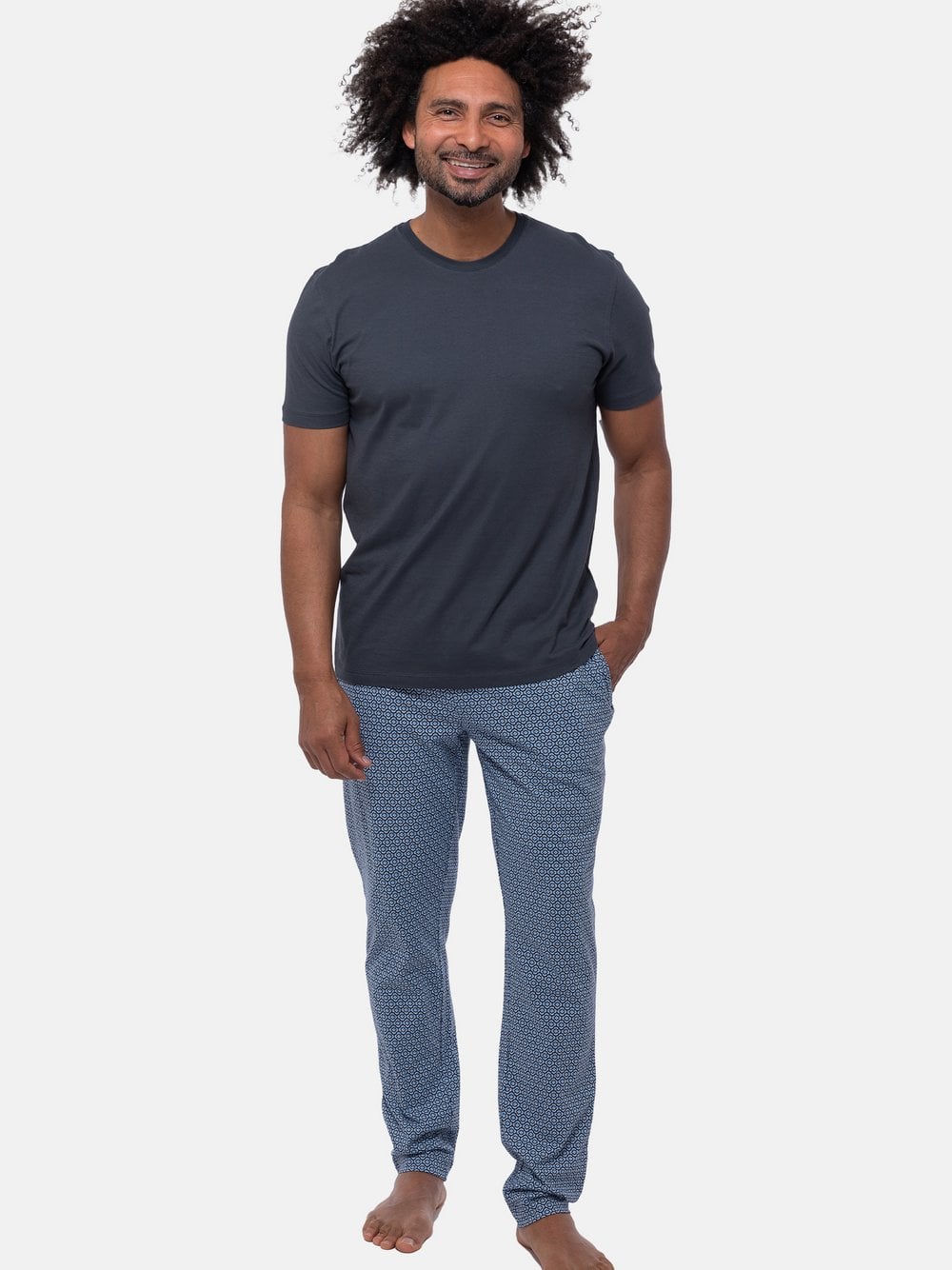 Mey Schlafanzug Herren grau, XXL Image