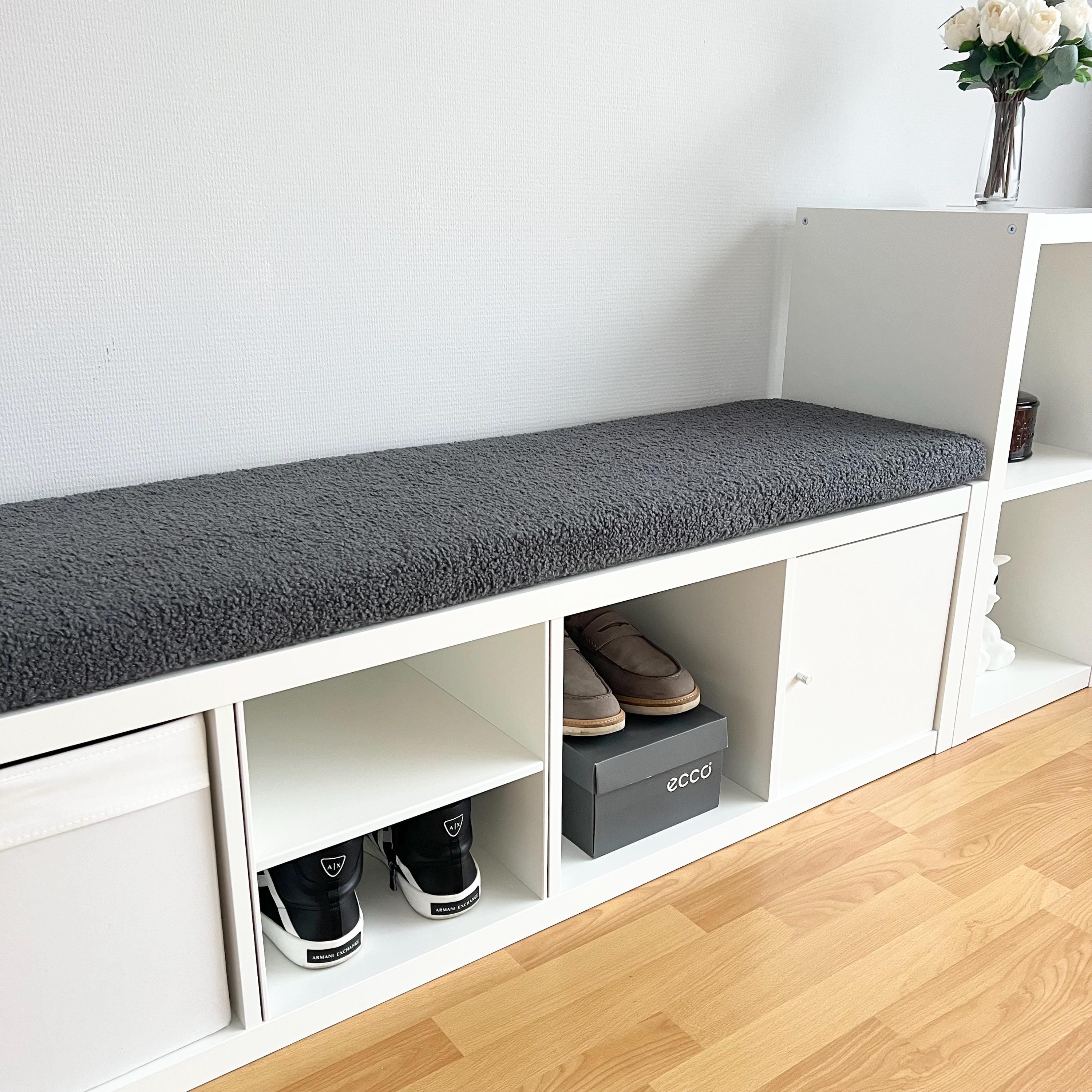 Cuscino per panca IKEA Kallax / Cuscino per seduta in bouclé / Cuscino per seduta da finestra personalizzato / Cuscino per seduta da scaffale IKEA Kal