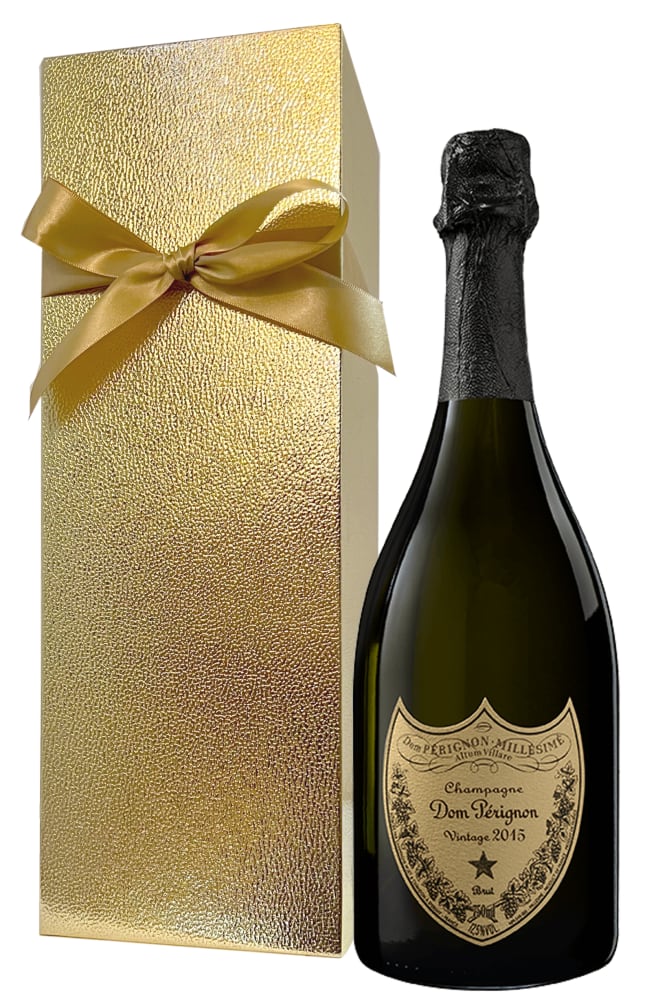 "Dom Perignon 2015 with Gold Gift Box - France"