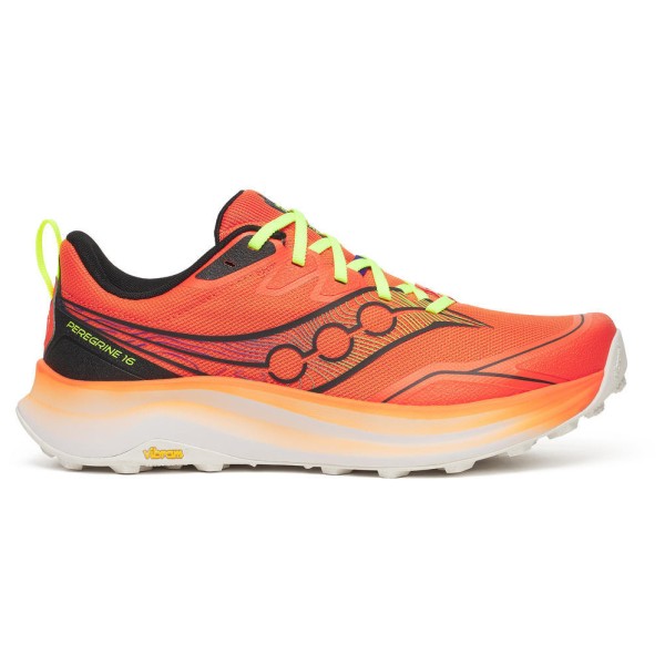 Saucony - Peregrine 16 - Trailrunningschuhe 46 | EU 46 rot/schwarz