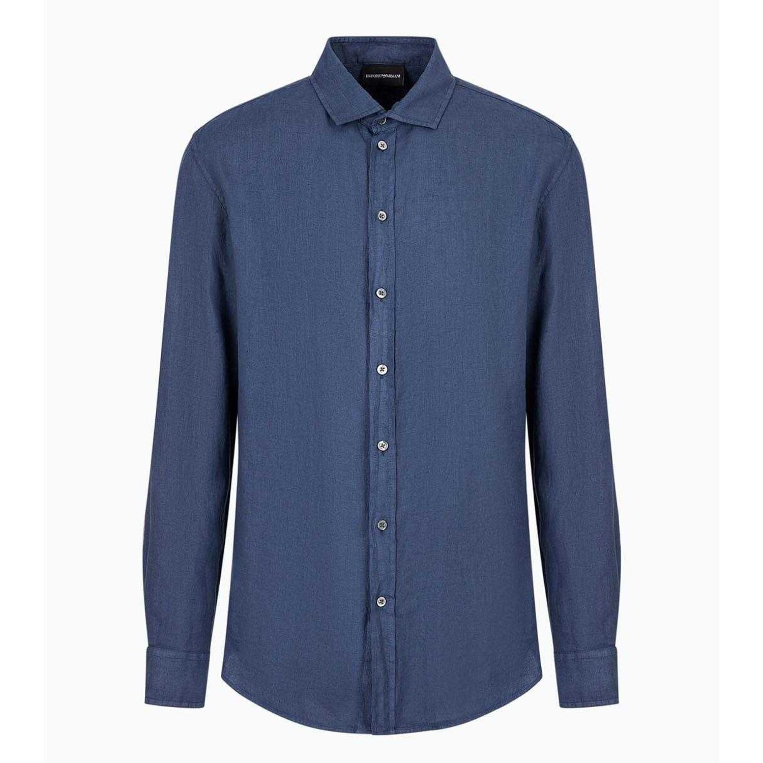 Emporio Armani - Hemd für Herren, Baumwolle (Blau) Image