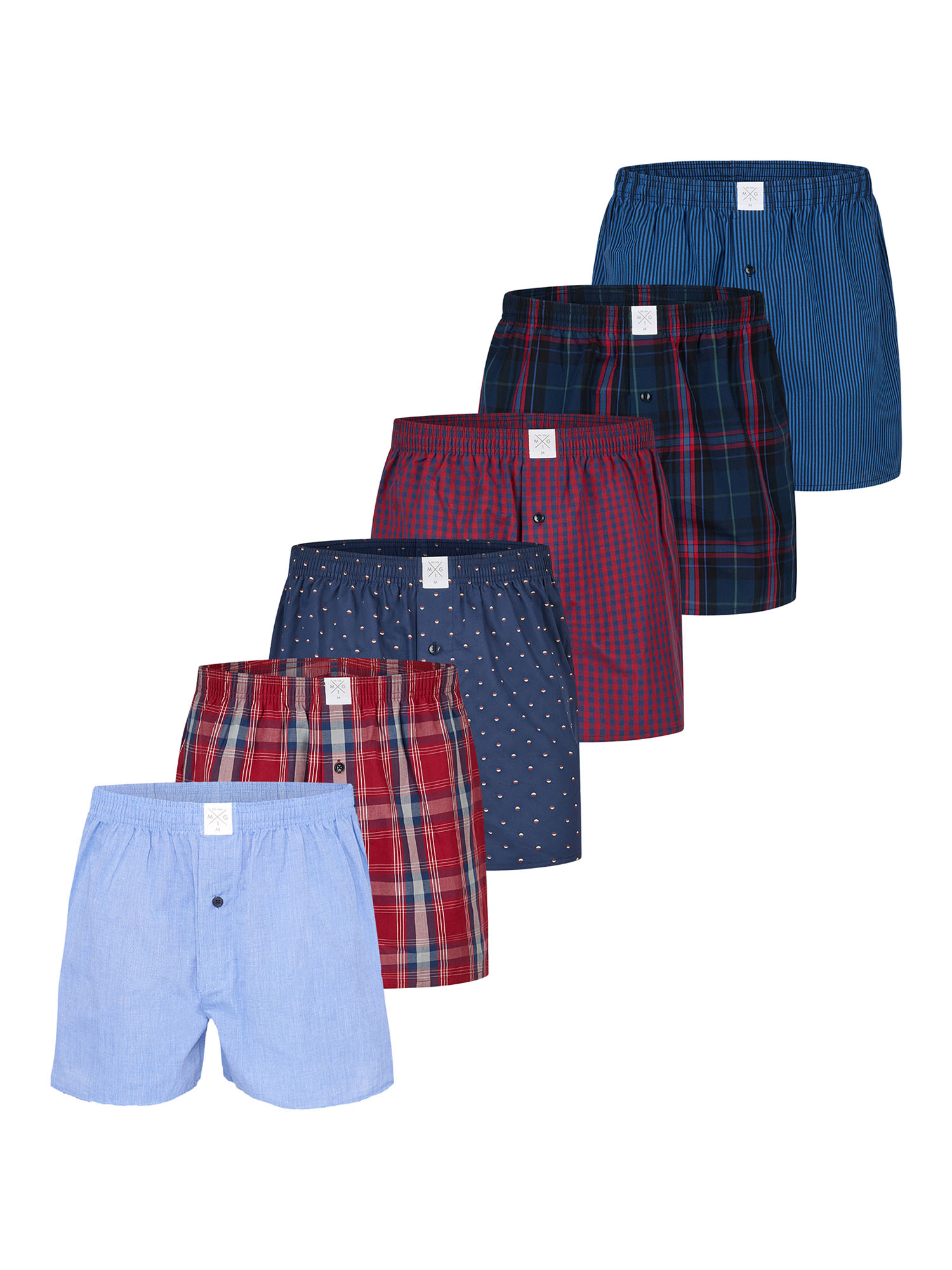 MG-1 Herren Retro Boxer ClassicsRetroshorts, Vintage Boxer, Klassische Boxer Image