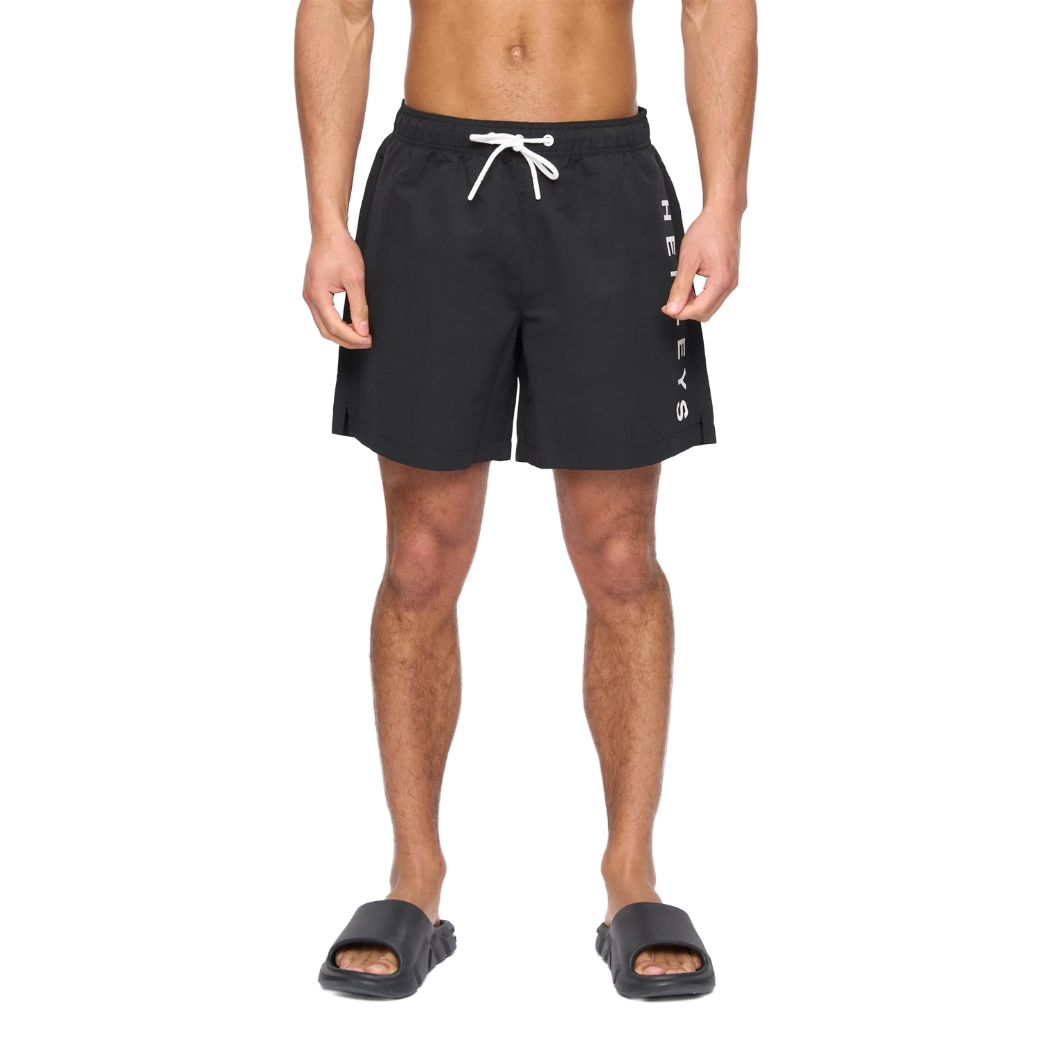 Henleys - "Henybold" Badeshorts für Herren (Schwarz) Image