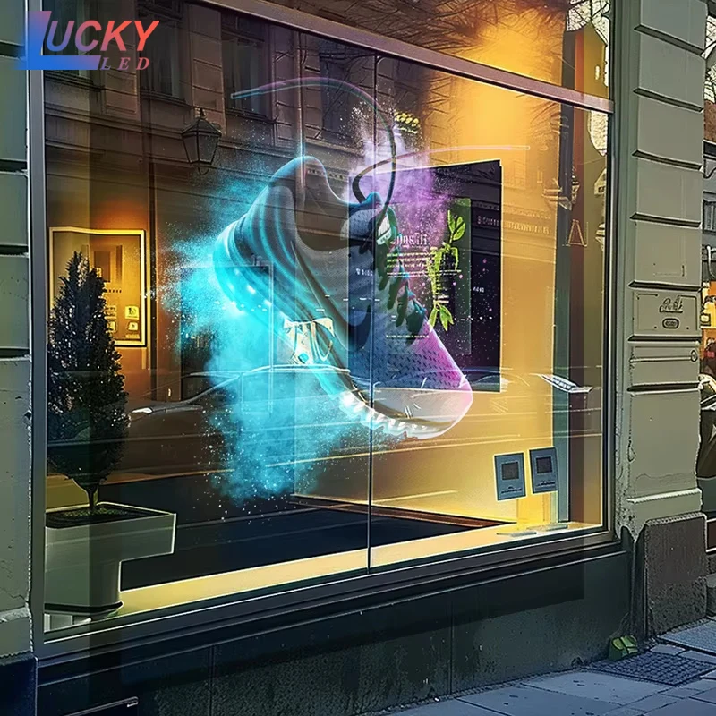 Transparent P3.91 Fenster Glas Led-bildschirm Indoor Video Wand LED Bühne LED Panel LED Display Board Transparent Led-anzeige