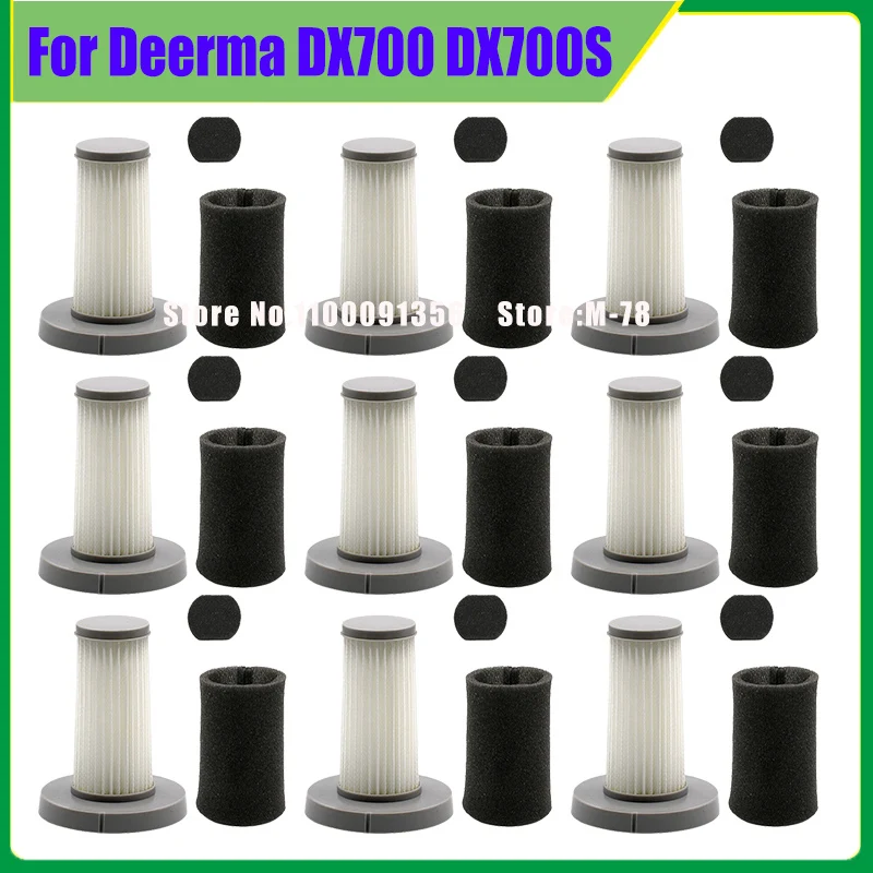 HEPA-Filter Ersatz für Xiaomi Deerma DX700 DX700S Staubsauger HEPA-Filter Reinigung Pinsel Werkzeug Tiefe Filtration Ersatzteil Image