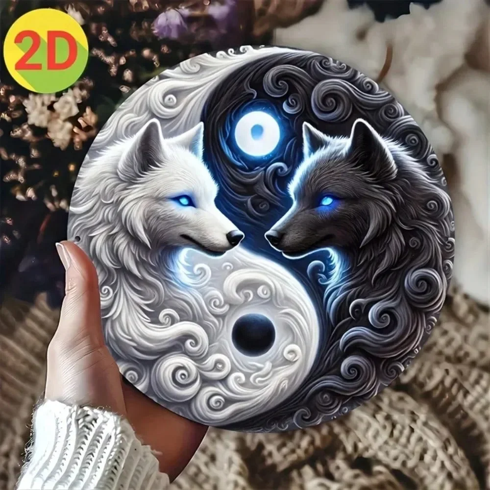 1pc Home Decor – "Welcome To The Pool" Vintage Metal Sign! Round Iron Decor, Perfect For Home, Bar, Garden & Outdoor Pool Wall