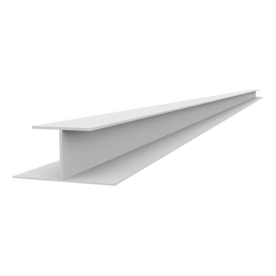 Proslat 48.5 PVC Slatwall H Trim (White)