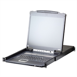 ATEN CL5708iM LCD KVM Switch Over IP, USB-PS/2,VGA , 8-Ports, UK-Layout